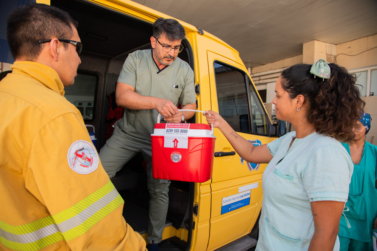 Entre Ríos supera la media nacional en donación de órganos por cantidad de habitantes